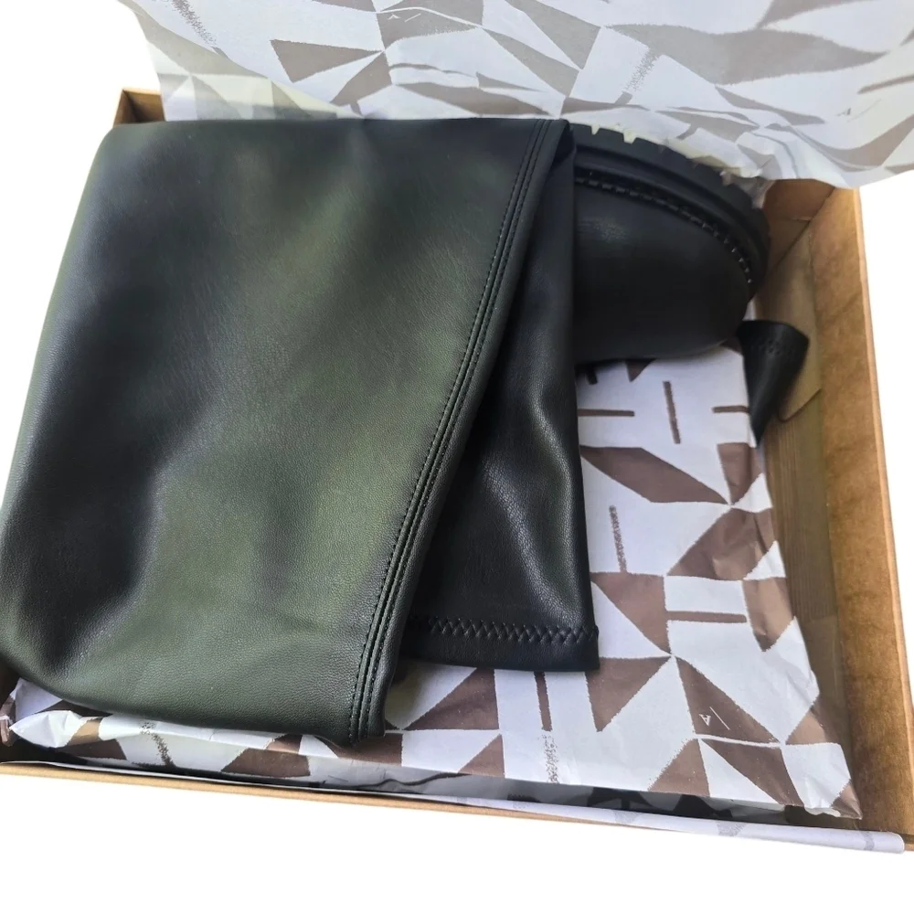 NIB Anthropologie Pilcro Over-The-Knee Combat Boots, Size EU 38